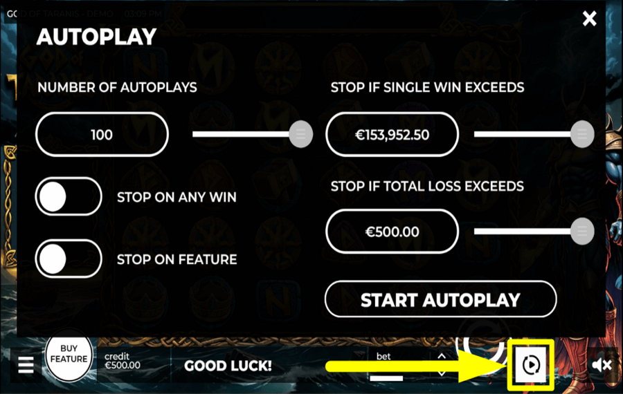 God of Taranis UTILISER LA LECTURE AUTOMATIQUE.