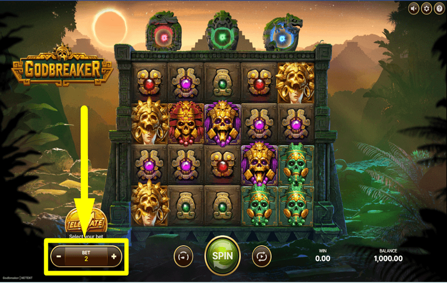 Godbreaker PLACE YOUR WAGER.