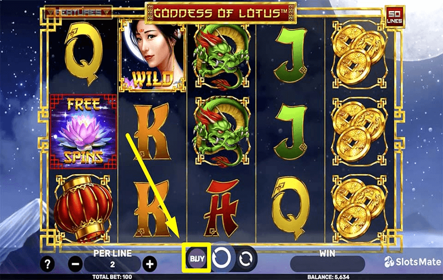 Goddess of Lotus En utilisant l’option facultative « Acheter la fonctionnalité ».