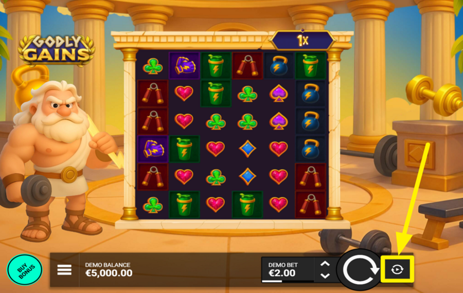 Godly Gains UTILISEZ LES TOURS AUTOMATIQUES.