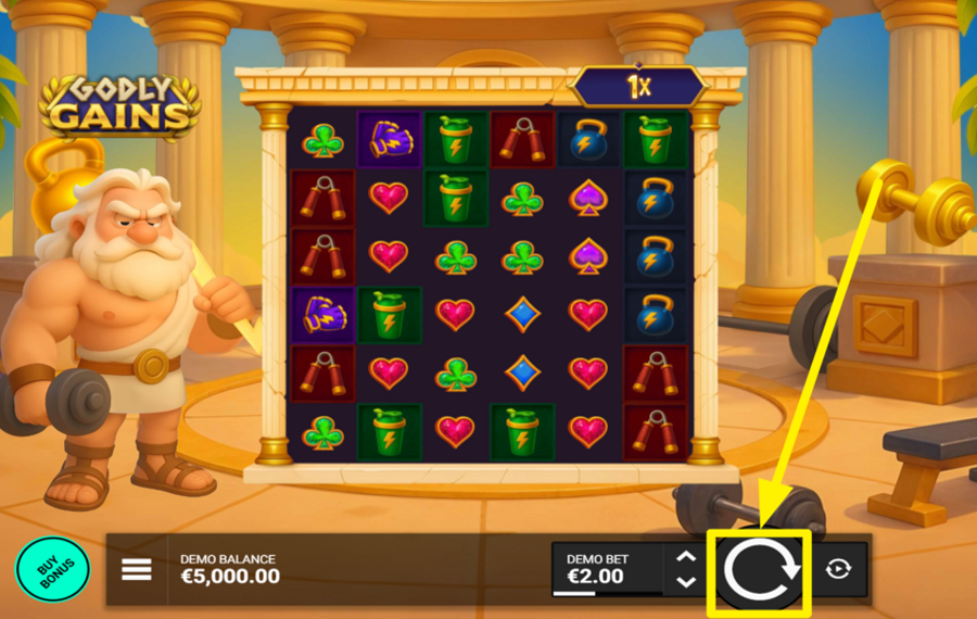 Godly Gains TOURNEZ POUR LA VICTOIRE !