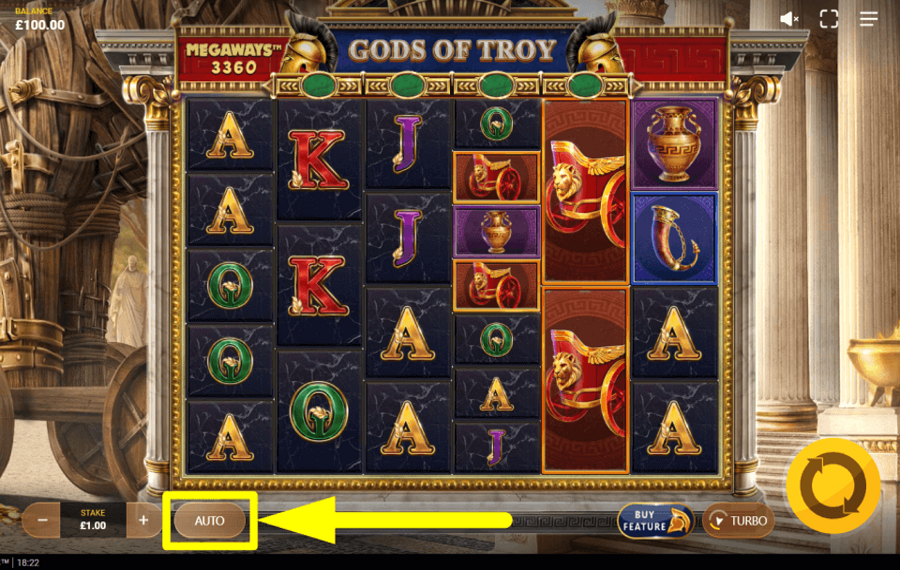 Gods of Troy MegaWays AUTOMATISCH FORTSETZEN.