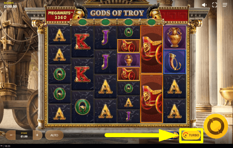 Gods of Troy MegaWays ÄNDERN SIE DAS TEMPO.