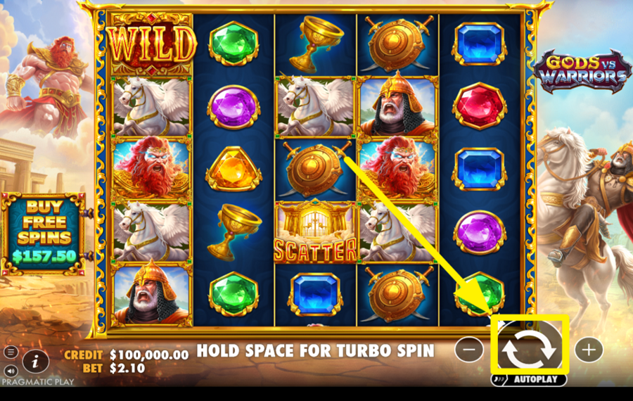 Gods vs Warriors EMBARK ON YOUR GAME!