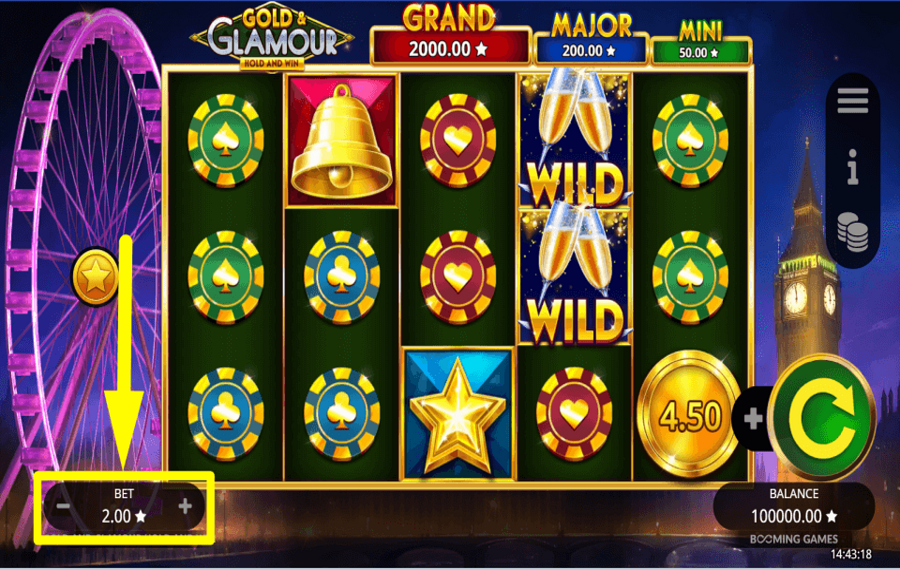 Gold and Glamour Hold and Win FISSA LA SCOMMESSA.
