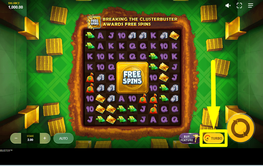 Gold Digger Clusterbuster ИЗМЕНИТЕ ТЕМП.