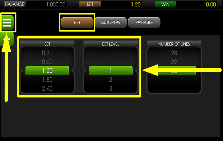 Gold Diggers ASSIGN THE BET AMOUNT.