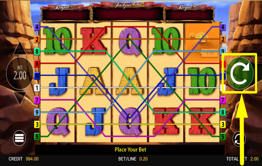 Gold Frenzy SPIN TO WIN.