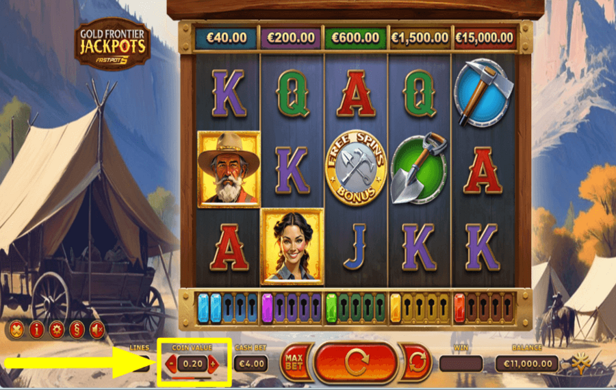 Gold Frontier Jackpots FastPot5 СДЕЛАЙТЕ СТАВКУ.