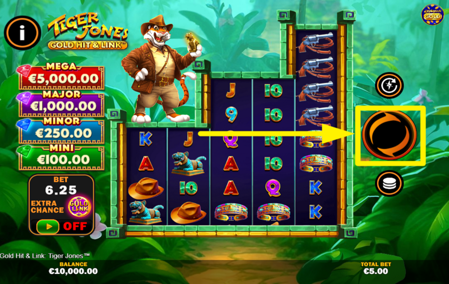 Gold Hit and Link Tiger Jones UNISCITI ALLA FILATURA.