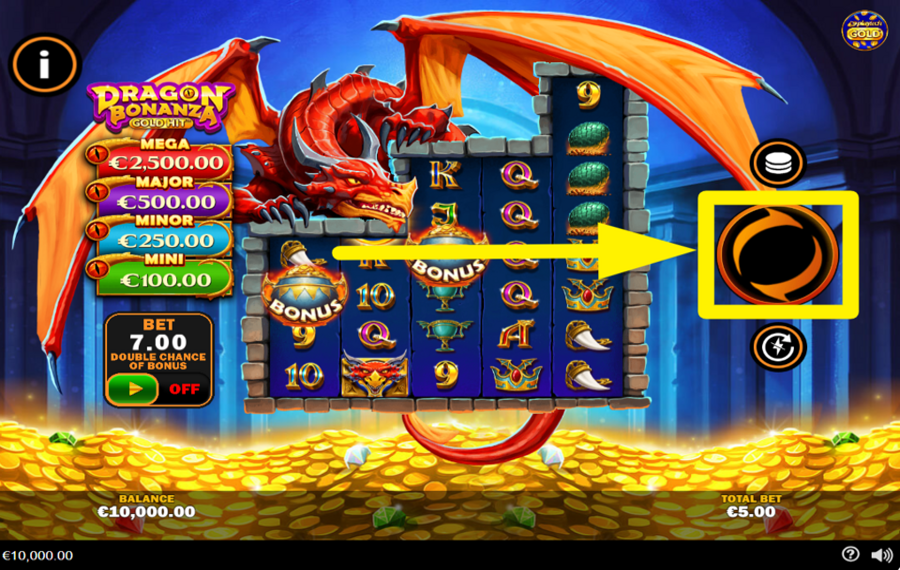 Gold Hit Dragon Bonanza ENTER THE ACTION!