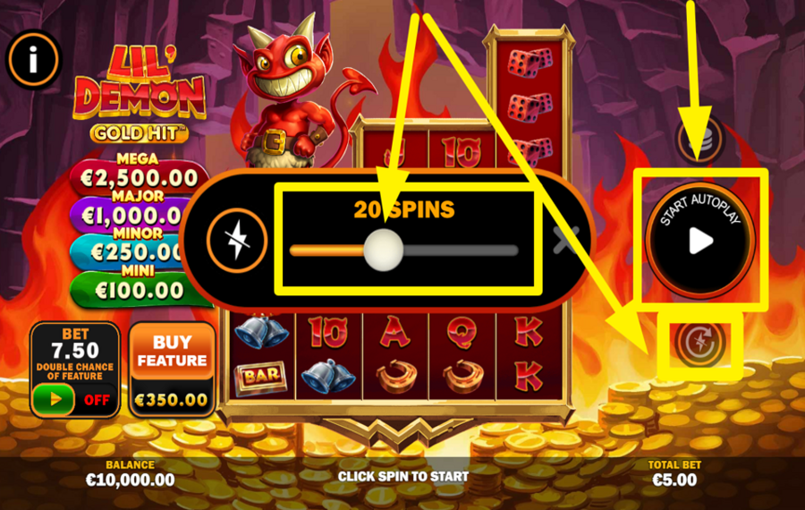 Gold Hit Lil Demon AUTOPLAY AKTIVIEREN.