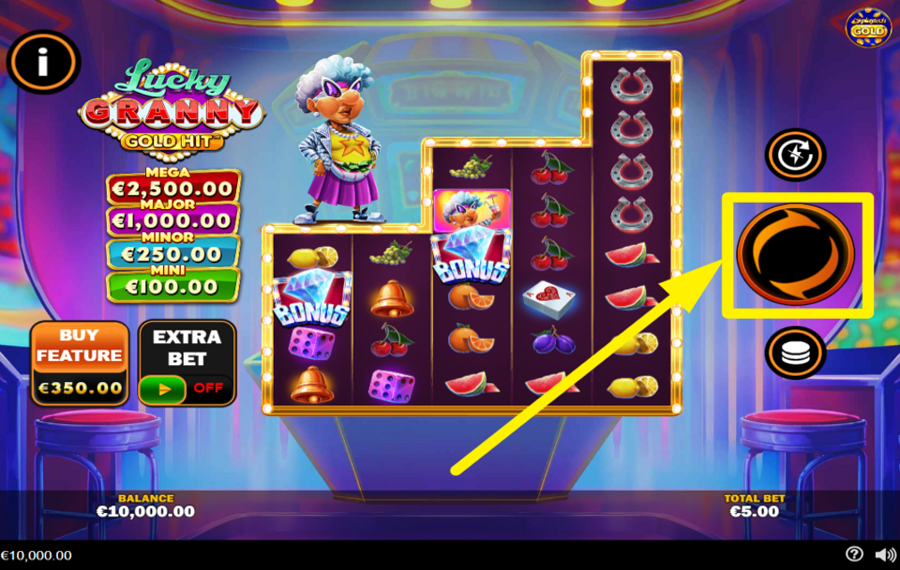 Gold Hit Lucky Granny ENTRA IN AZIONE!