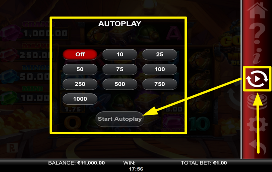 Gold is all Mine 10K Ways USE THE AUTOPLAY FEATURE.