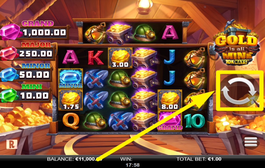 Gold is all Mine 10K Ways ENTER THE ACTION!