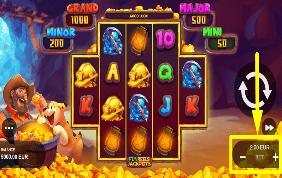 Gold Madness СДЕЛАЙТЕ СТАВКУ.
