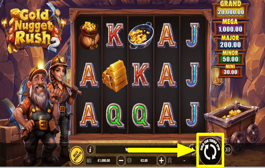 Gold Nugget Rush 2 PERSIGUE EL PREMIO.