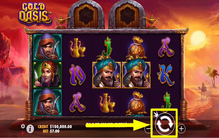 Gold Oasis START PLAYING TO WIN.