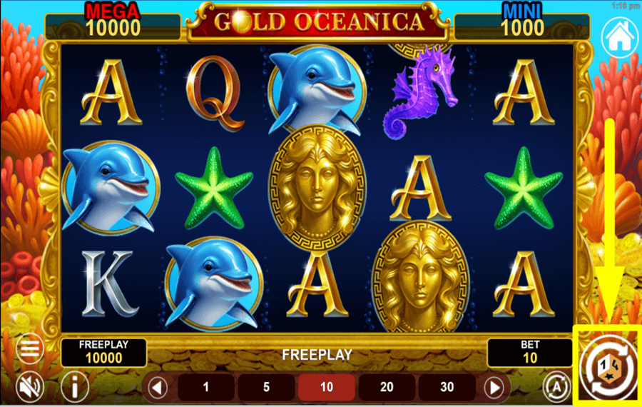 Gold Oceanica Hold And Win IL EST TEMPS DE JOUER.