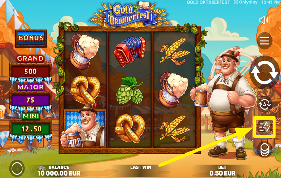 Gold Oktoberfest MAXIMIZAR LA VELOCIDAD.
