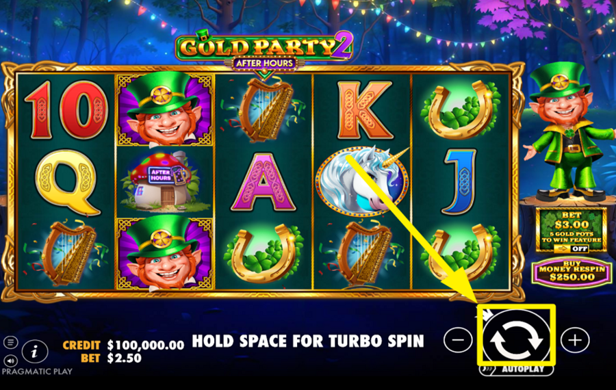 Gold Party 2 After Hours TOURNEZ POUR LA VICTOIRE !