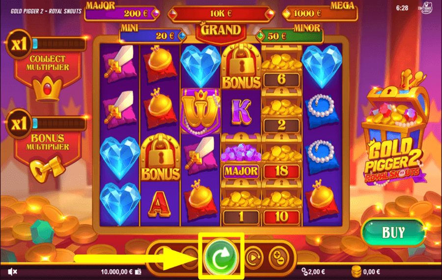 Gold Pigger 2 Royal Snouts ВРЕМЯ ИГРАТЬ.