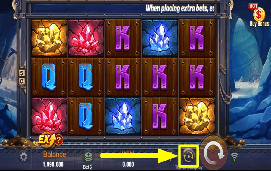 Gold Rush SPIN AUTOMATICALLY.