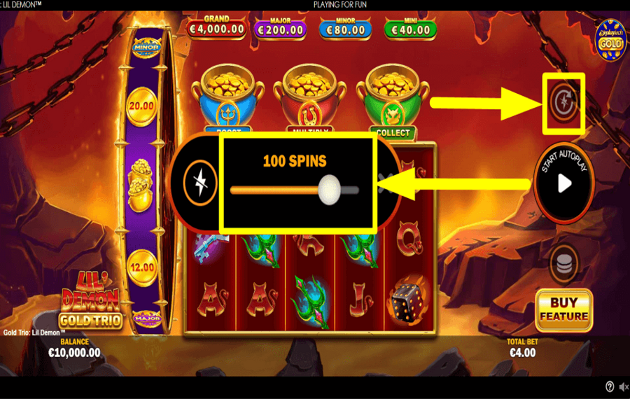 Gold Trio Lil Demon APPLICA RIPRODUZIONE AUTOMATICA.