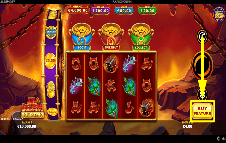 Gold Trio Lil Demon ACQUISTA IL BONUS.