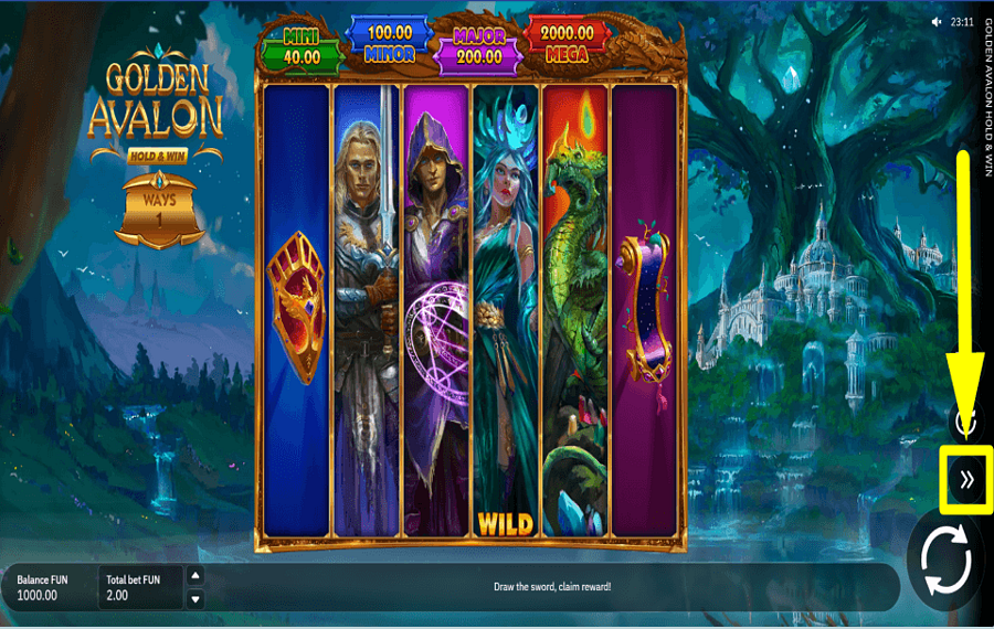 Golden Avalon Hold and Win УСКОРЬТЕ ИГРУ.