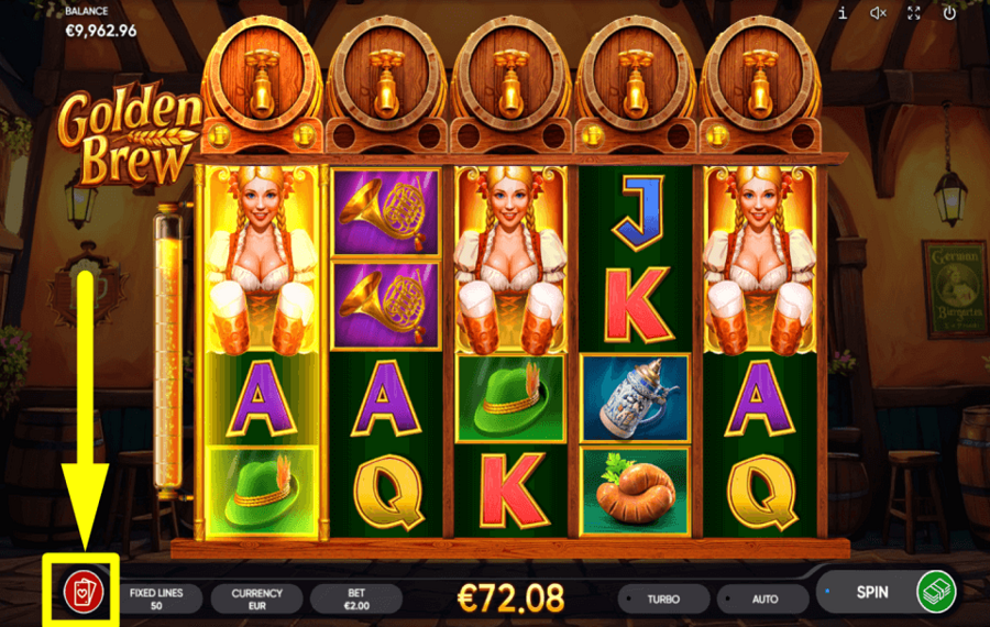 Golden Brew TAKE A RISK.