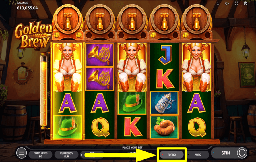 Golden Brew ENABLE TURBO MODE.