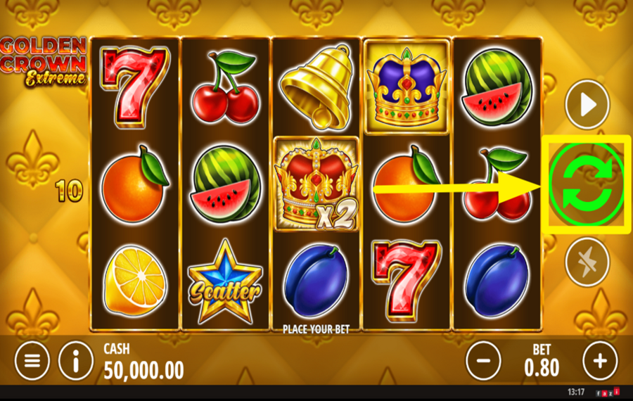 Golden Crown Extreme ENTER THE ACTION!