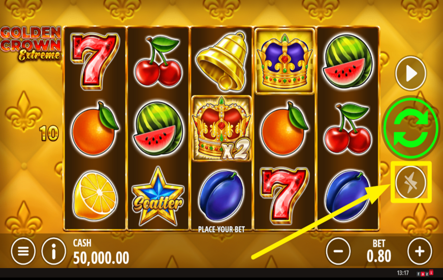 Golden Crown Extreme MAXIMIZE THE SPEED.