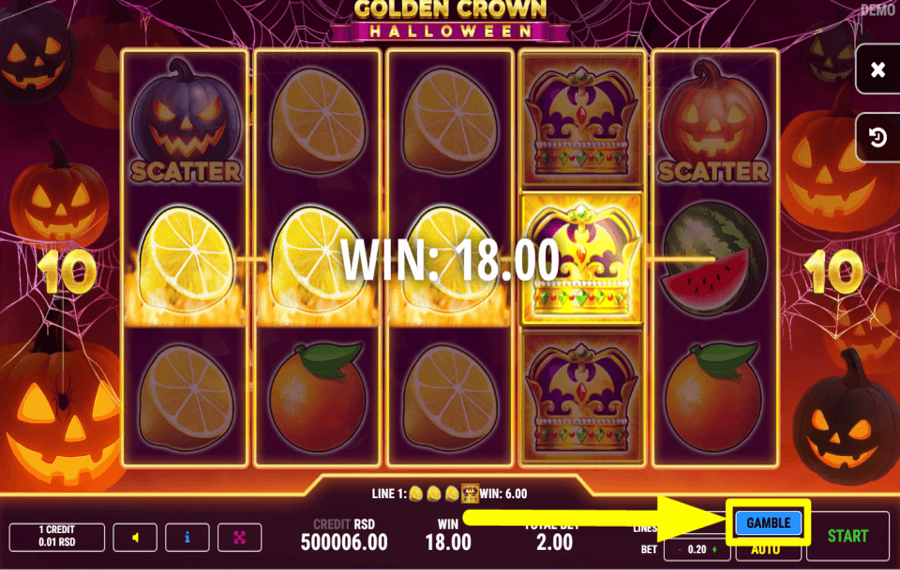 Golden Crown Halloween СТАВЬТЕ СВОИ НАГРАДЫ.