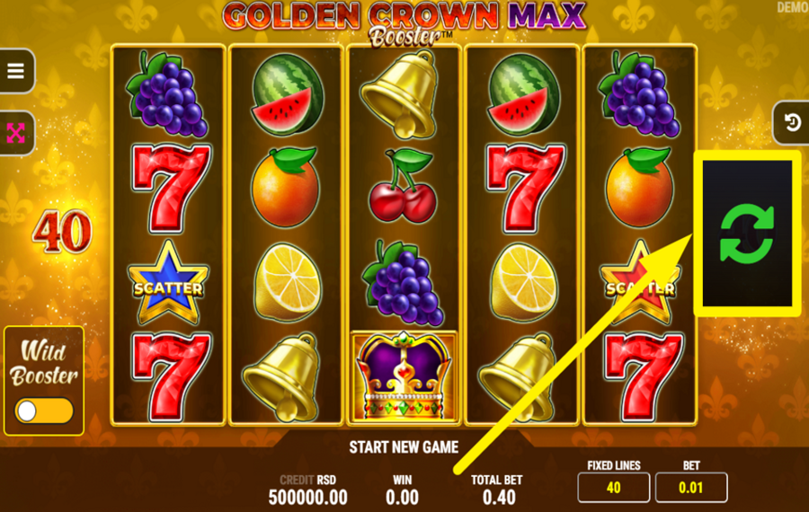 Golden Crown Max Booster ПРИМИТЕ УЧАСТИЕ В ВЕСЕЛЬЕ!