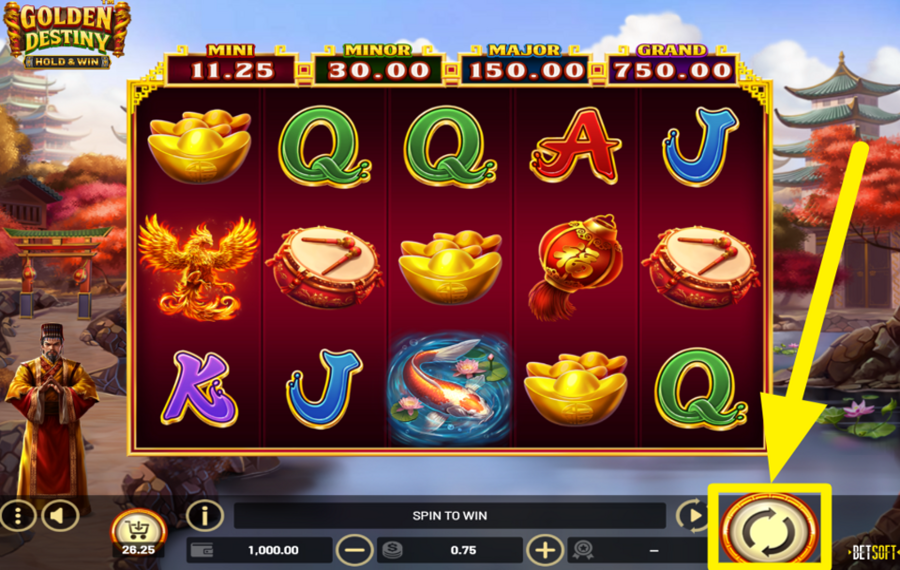 Golden Destiny Hold and Win ENTRA IN AZIONE!