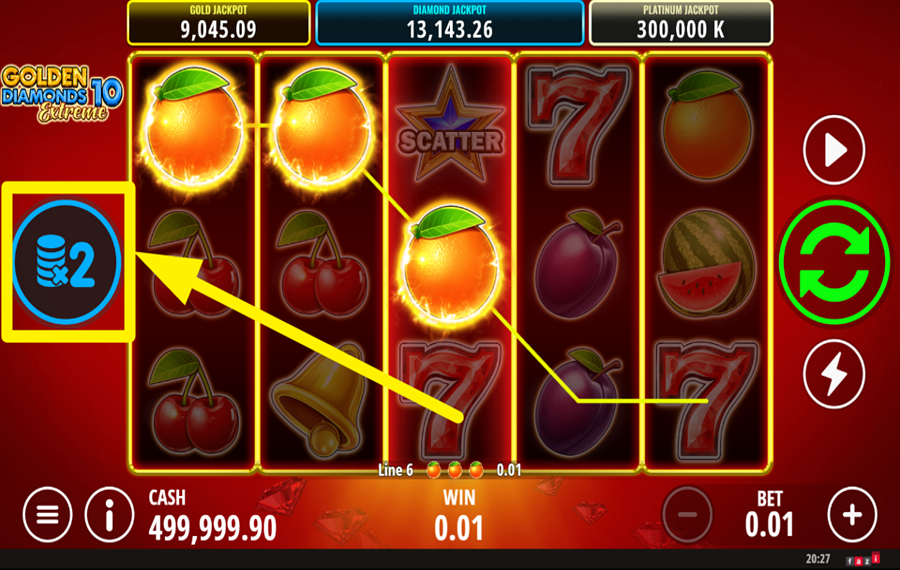 Golden Diamonds 10 Extreme ASSUMA O RISCO.