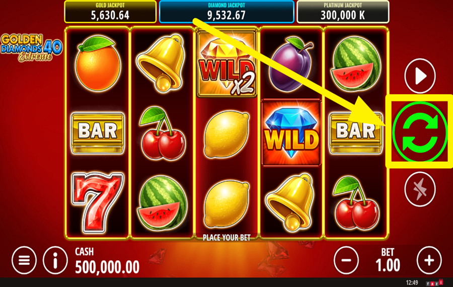 Golden Diamonds 40 Extreme FAITES TOURNER LES BOBINES.