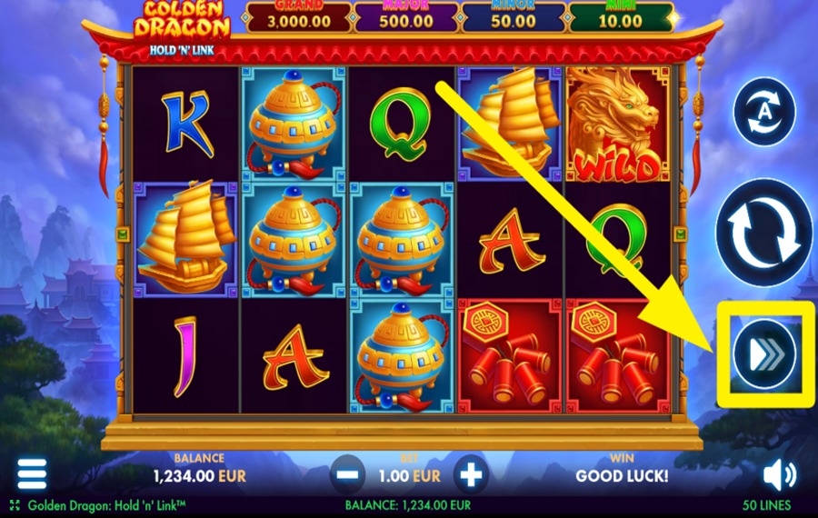 Golden Dragon Hold N Link УВЕЛИЧЬТЕ СКОРОСТЬ.