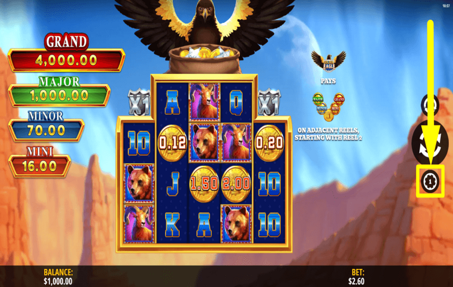 Golden Eagle ÄNDERE DIE WETTE.