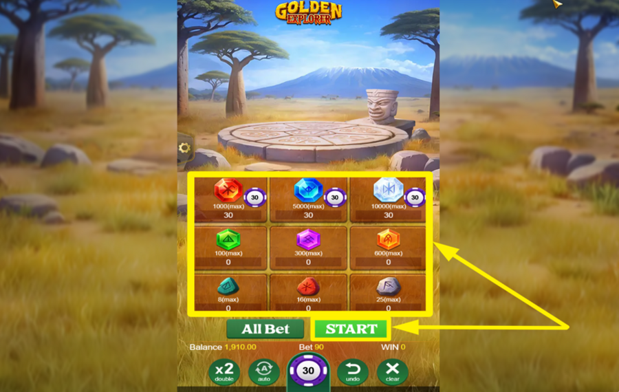 Golden Explorer ENTER THE ACTION!