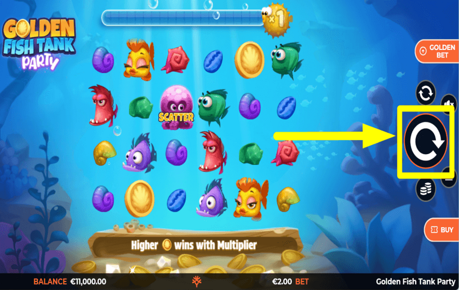 Golden Fish Tank Party JUEGA EL JUEGO.