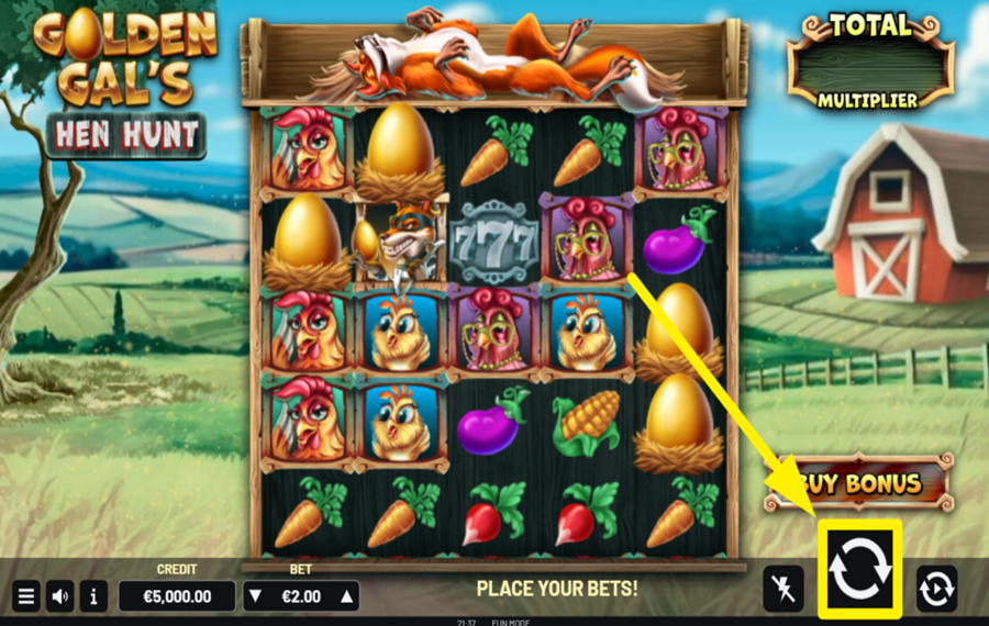 Golden Gals Hen Hunt BEGINNEN SIE MIT IHREM SPIEL!