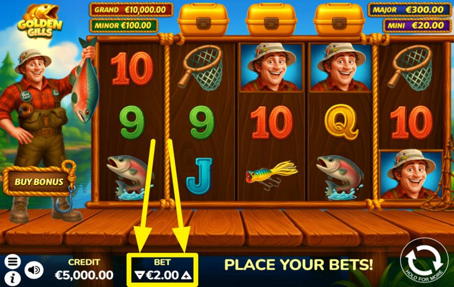 Golden Gills ИЗМЕНИТЕ СВОЮ СТАВКУ.