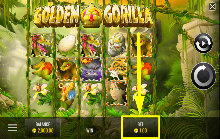 Golden Gorilla СДЕЛАЙТЕ СТАВКУ.