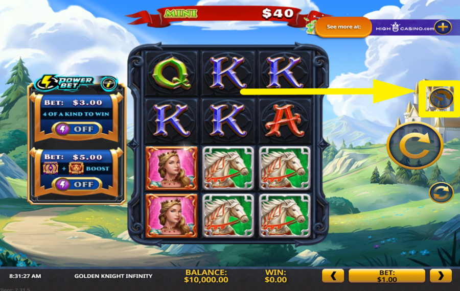 Golden Knight Infinity UNLEASH TURBO CHARGE!