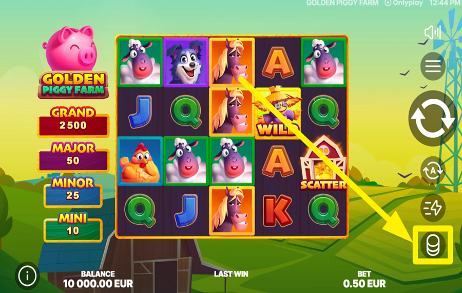Golden Piggy Farm DETERMINA TU PARTICIPACIÓN.