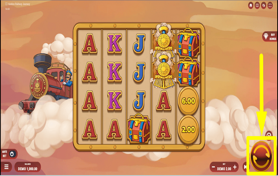 Golden Railway Journey ПОРА ИГРАТЬ В АЗАРТНЫЕ ИГРЫ.
