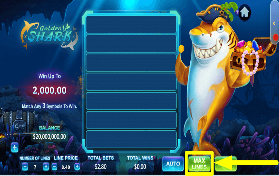 Golden Shark ВЛОЖИТЕ ВСЕ.